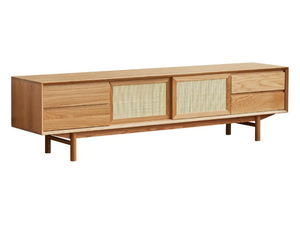 TORII - Wooden TV cabinet with doors _ grado design